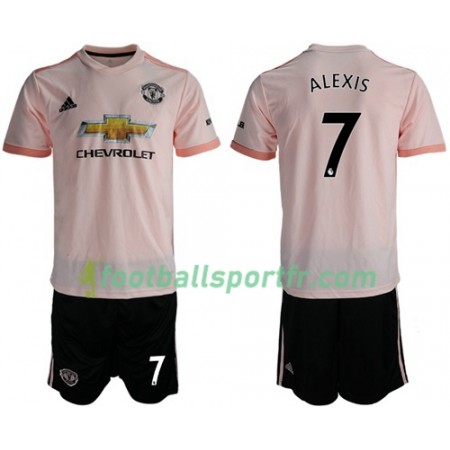 Tenue Manchester United Alexis 7 Enfant Extérieur 2018-2019 Maillot de Foot